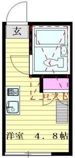 サンデュエット【1階】の間取り