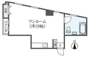 レスポアール久米川【3階】の間取り