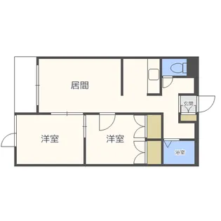 カールトンハウス【2階】の間取り