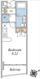 リアルビルディング妙蓮寺【3階】の間取り