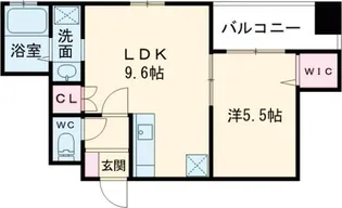 Muu.黒崎【9階】の間取り