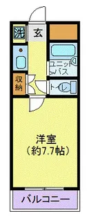 アクセス善行【2階】の間取り