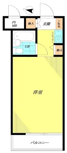 ライオンズマンション鶴見第3【1階】の間取り