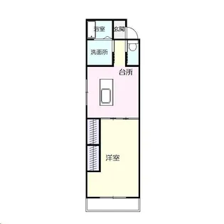 ベネフィスB棟【1階】の間取り