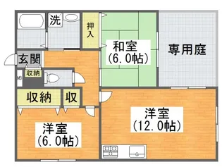 大阪府大阪市平野区平野西2【マンション】の間取り