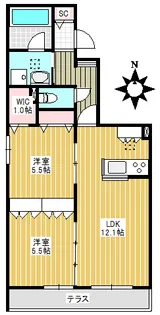 Grandir【1階】の間取り