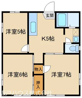 埼玉県坂戸市関間1【一戸建】の間取り