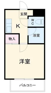 メーポール武藤【3階】の間取り
