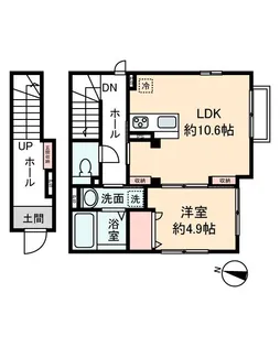 luce【2階】の間取り