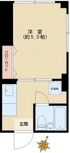 筑波マンション【2階】の間取り