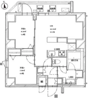 CREALpremier浅草橋【14階】の間取り