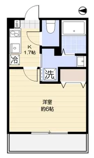アリロッセ新鎌ヶ谷【2階】の間取り