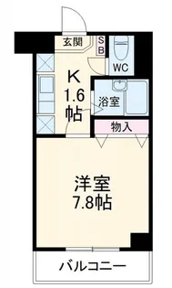 ベルデュール宮前平【5階】の間取り