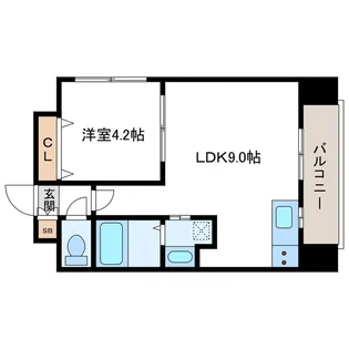 PRIME URBAN北11条 プライムアーバン北11条【3階】の間取り