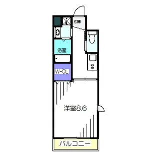 Reis Handler【5階】の間取り