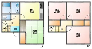神奈川県小田原市酒匂1【一戸建】の間取り