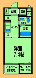 ブライト・K【3階】の間取り