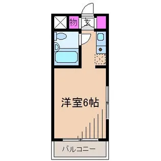 神奈川県川崎市中原区木月大町【マンション】の間取り