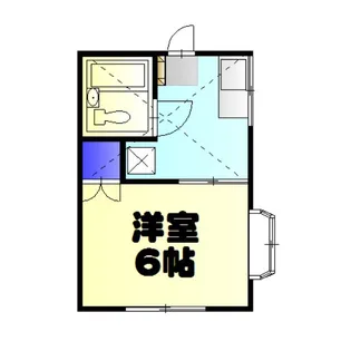 コーポジェミニ【2階】の間取り