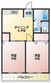 フォルテ【1階】の間取り