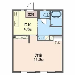 西尾ハイツ【1階】の間取り
