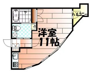 No.63 オリエントキャピタルタワー【17階】の間取り