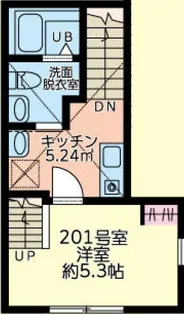 シティハイツ大船町【2階】の間取り