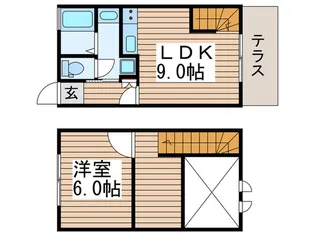 エコーハイツの間取り