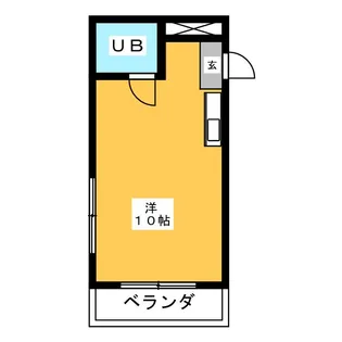 エクセルアビタシオン【6階】の間取り