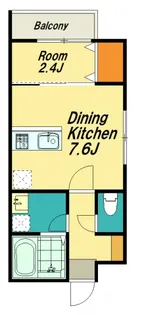 セブンプロート五日市リバーサイドII【1階】の間取り