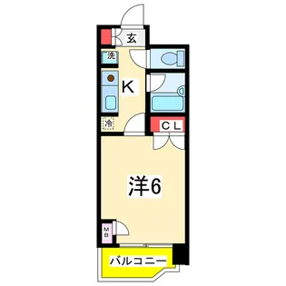 メゾン・ド・エグレット【8階】の間取り