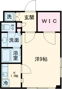 ルーブル学芸大学五番館【5階】の間取り