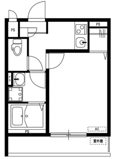 神奈川県横浜市旭区中沢1【アパート】の間取り