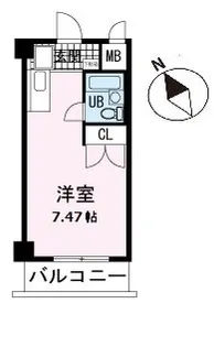 第2のぼりマンション【3階】の間取り
