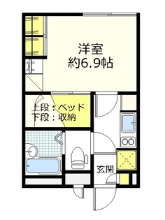 Amanecer(アマネセル)【1階】の間取り