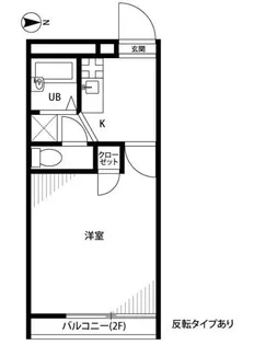 アムールK【1階】の間取り