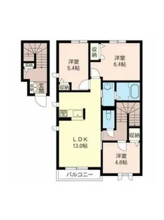 CEREZO COLINE I【2階】の間取り