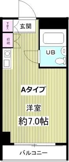 メゾン・ド・ノア大和田【3階】の間取り
