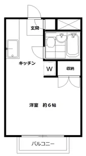 グリーンハウス代々木【1階】の間取り