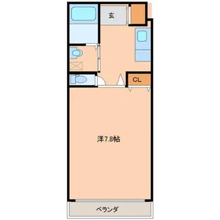 リミハウス【2階】の間取り