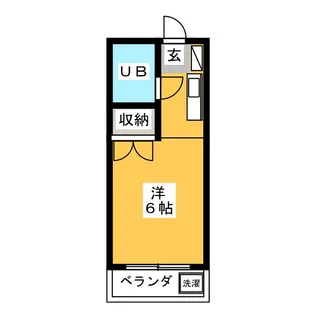 菊井コーポ【2階】の間取り