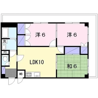 ファーストアメニティ【1階】の間取り