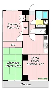 カーサデルソル【3階】の間取り