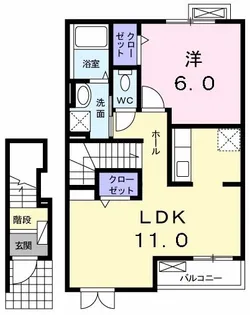 サンフェリーチェ【2階】の間取り