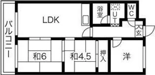 200松井ビル【3階】の間取り
