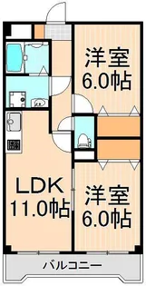 ウィル【3階】の間取り