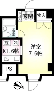 ウィステリアヒルズ【4階】の間取り