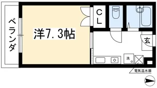 ECOLE天神森【2階】の間取り