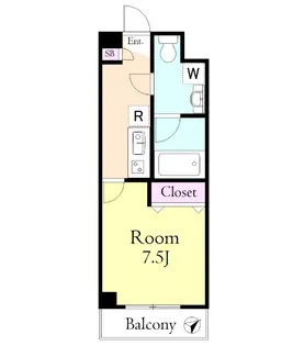 コンフォート弐番館【1階】の間取り
