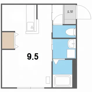 Lien KitahiroshimaII【4階】の間取り